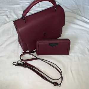 Simply Vera crossbody satchel & wallet set